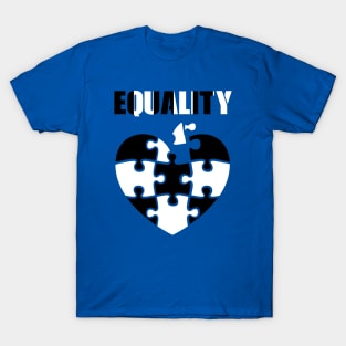 EQUALITY Equal Rights Equality For All Social Justice T-Shirt